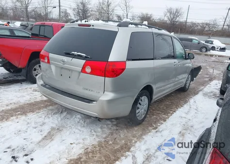 2007 Toyota Sienna Le z USA, uszkodzony, nr VIN 5TDZK23C47S020505